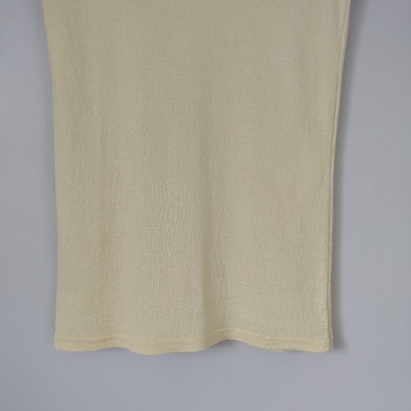 Michael Stars Shine Fallon Tee Short Sleeve Top One Size Yellow - Picture 14 of 16